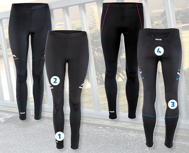 Pantalone da running da donna/uomo INOC
