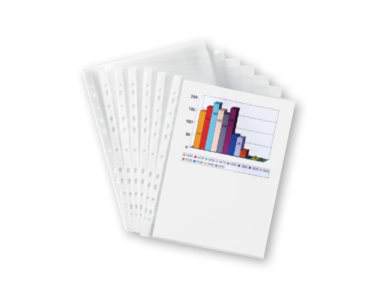 United Office A4 Punched Pockets