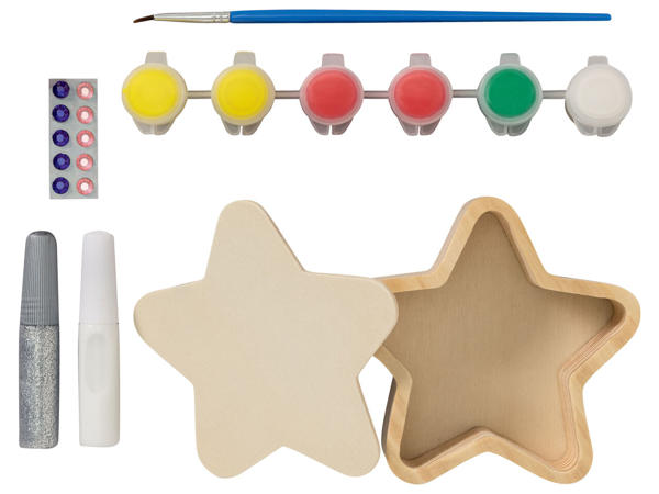 Paint Your Own Wooden Decoration Kit
