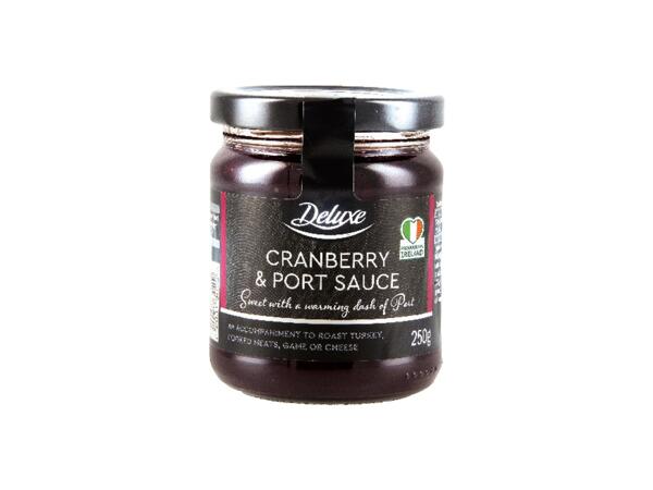 Cranberry & Port Sauce