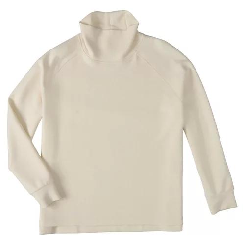 Ladies Premium Athleisure Pullover - Cream, XL