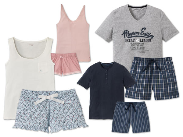 ESMARA(R)/LIVEGY(R) Damen/Herren Sommer-Pyjama1