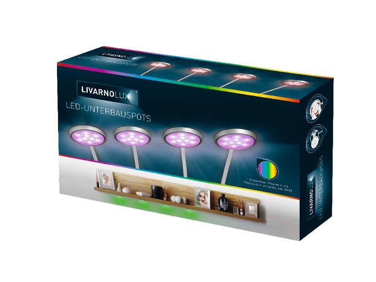 Spots sous-meuble à LED