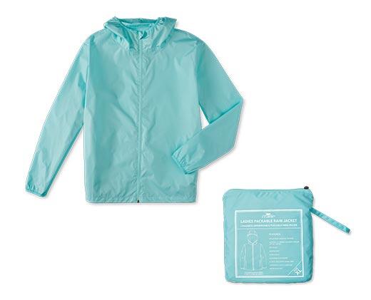Crane Men's or Ladies Packable Rain Jacket