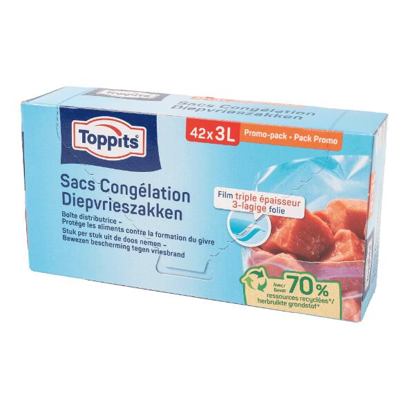 TOPPITS(R) Sachets de congélation