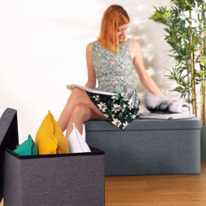 Sitzbank mit Aufbewahrungsfach