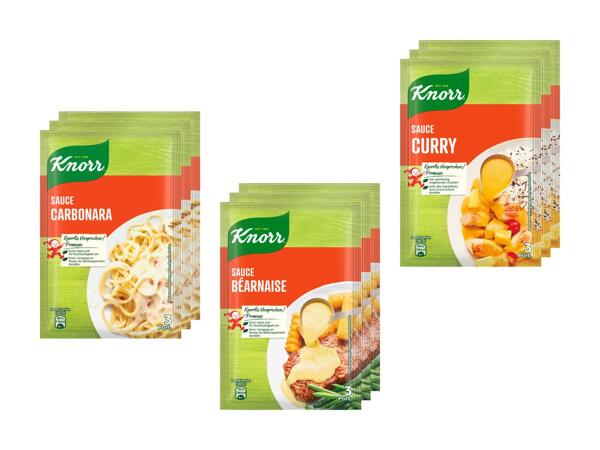 Sauces Knorr, pack de 3