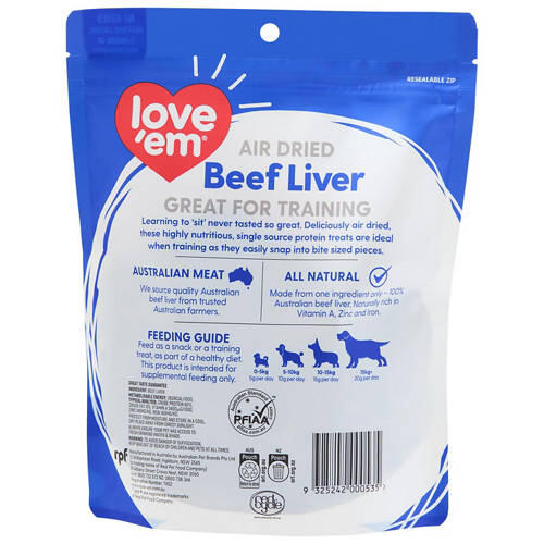 Beef Liver Treats 200g