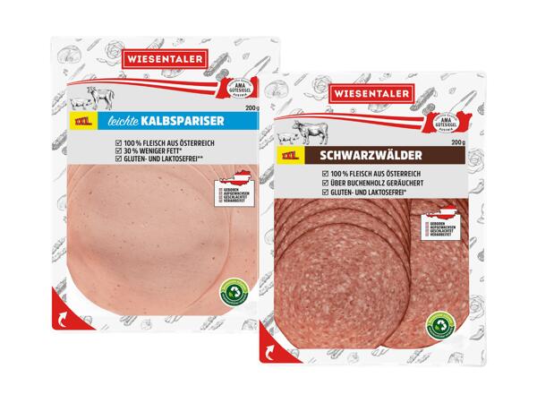 Schwarzwälder oder leichte Kalbspariser
