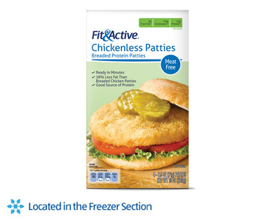 Fit & Active Chickenless Patties or Tenders