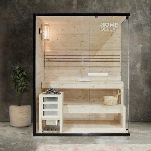 HOME DELUXE Traditionelle Sauna SHADOW L