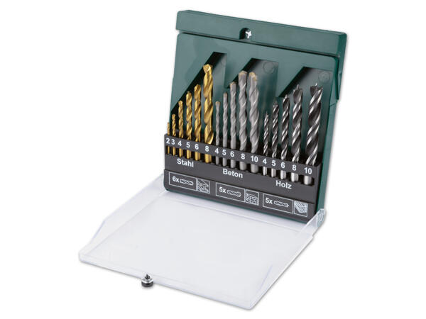 Bohrer-Set, 16-teilig