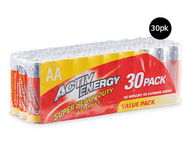 Super Heavy Duty Batteries 30pk