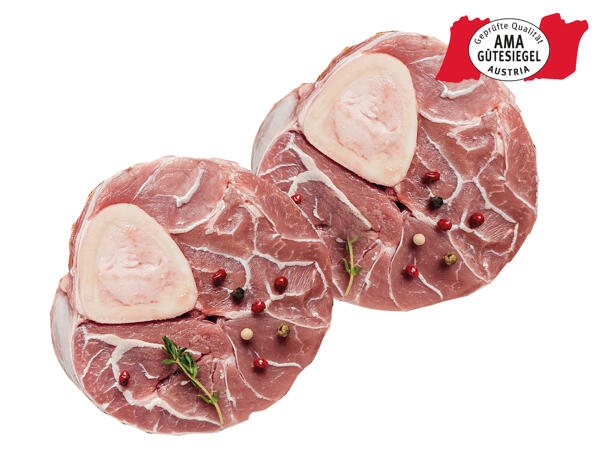 Frisches Kalbs-Ossobuco