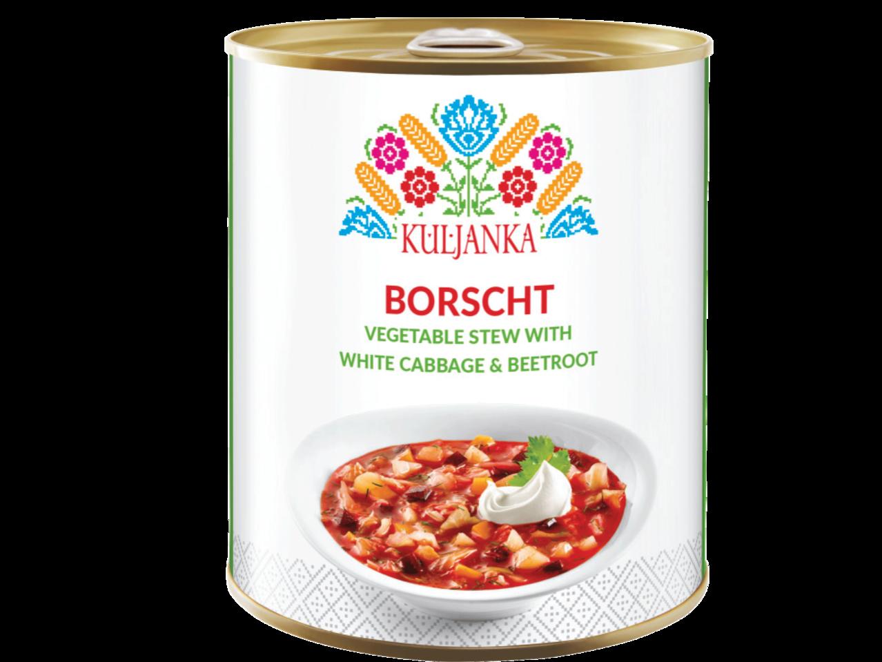 KULJANKA Vegetable Stew with White Cabbage & Beetroot