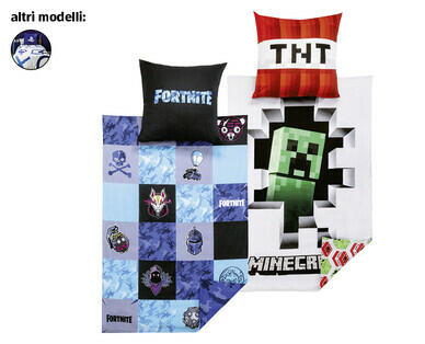 BIANCHERIA DA LETTO GAMING