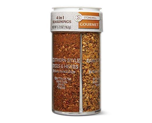 Stonemill 4 in 1 Gourmet Seasonings Assorted Varieties