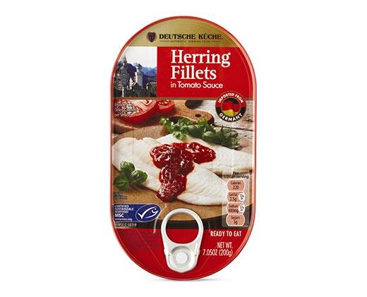Deutsche Küche
Herring Fillets in Flavored Sauce