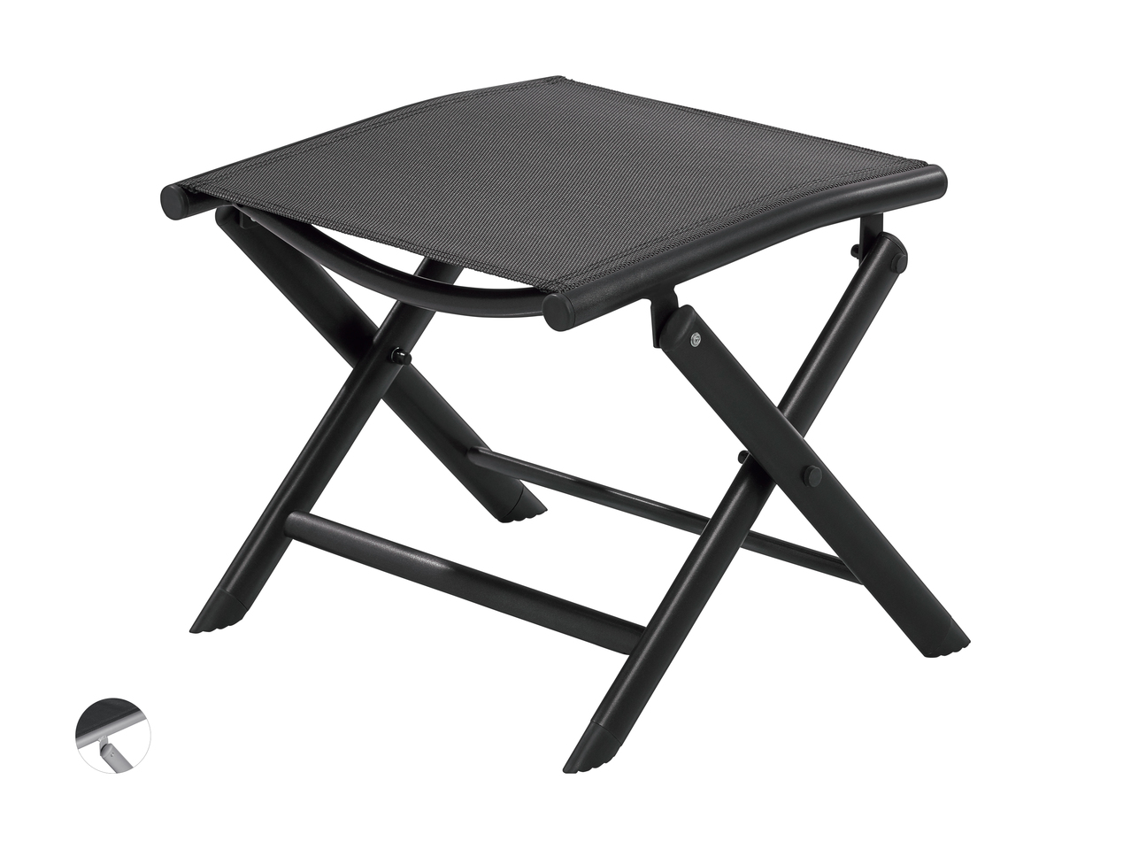 Tabouret en aluminium