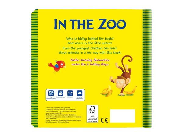 Interactive Baby Board Book - In The Zoo