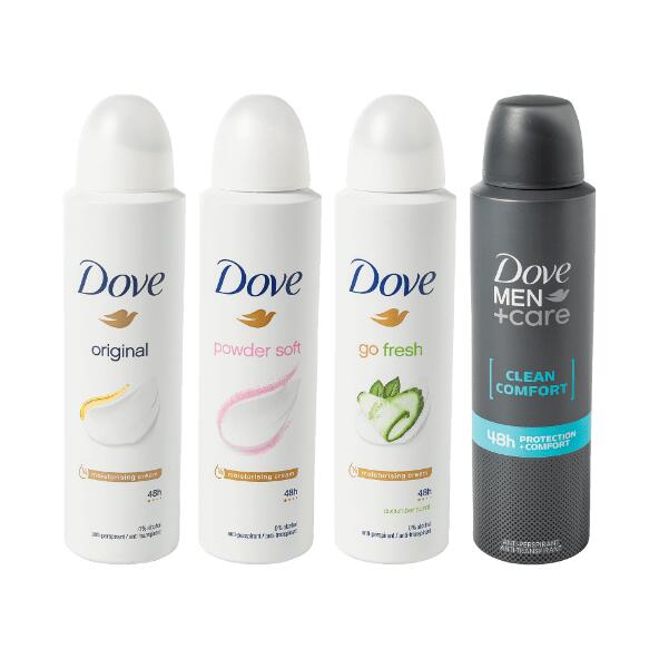DOVE(R) 				Déodorant, 150 ml