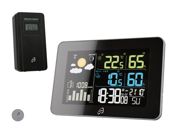 Station météo radio-pilotée, 2 pièces
