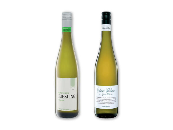 Rheingau Riesling eller Grüner Veltliner