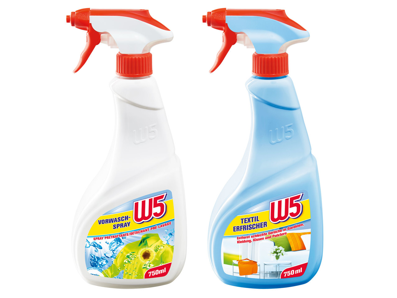 W5 Vorwaschspray/Textilerfrischer