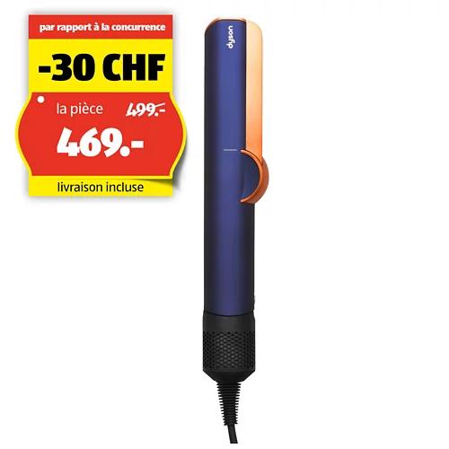 DYSON Lisseur Airstrait™, bleu nuit/cuivre, 408202-01