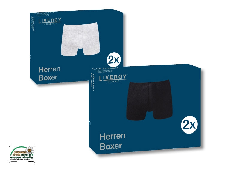 Boxers, lot de 2