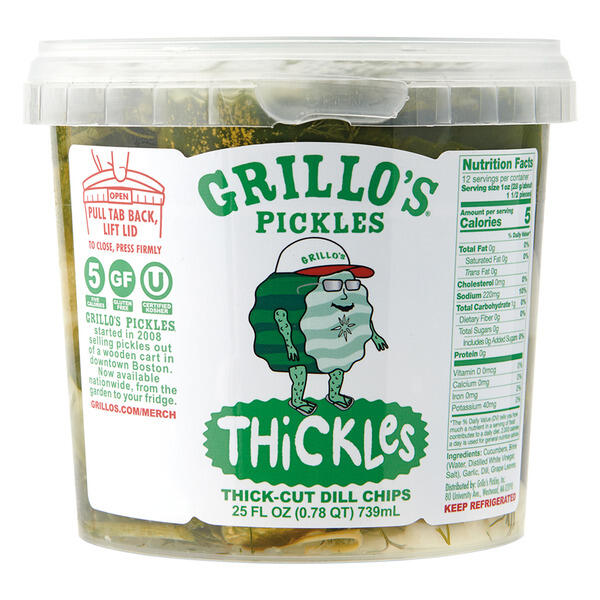 Grillo's Thickles Thick-Cut Dill Chips