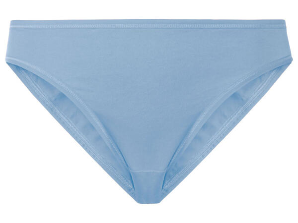 esmara(R) Damen Minislips, 5 Stück, mit hohem Baumwollanteil