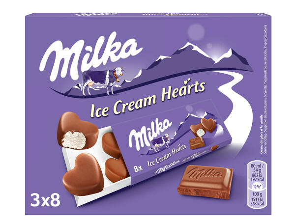 Mini-coeurs glacés