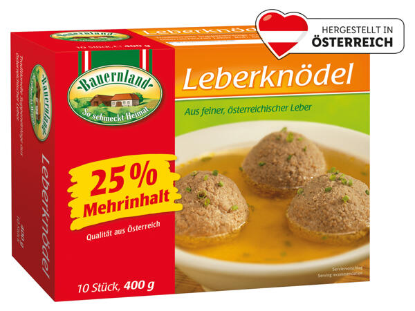 Bauernland Leberknödel