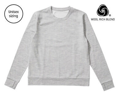 Merino Blend Sweat Top