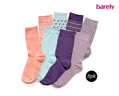 LADIES SOCKS 8PK