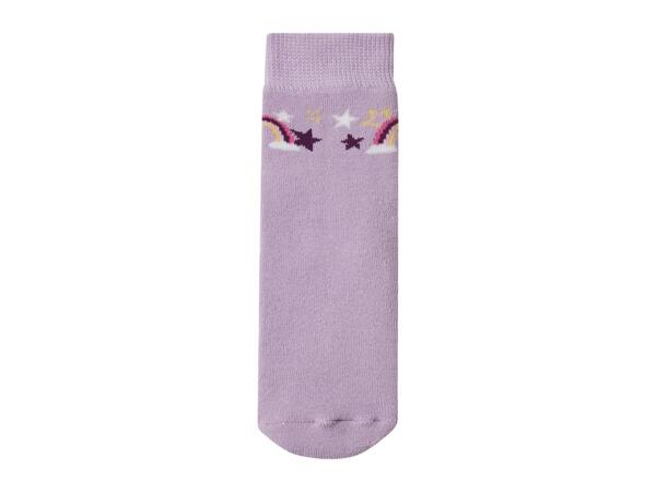 Lupilu Kids' Thermal Socks with Unicorns - 5 Pairs