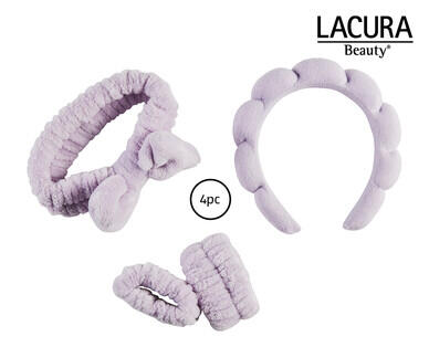Protane Spa Headband and Wristband 4pc Set