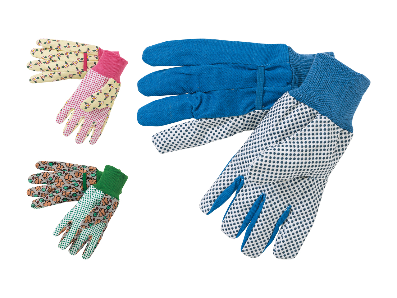 Gants de jardinage, lot de 21