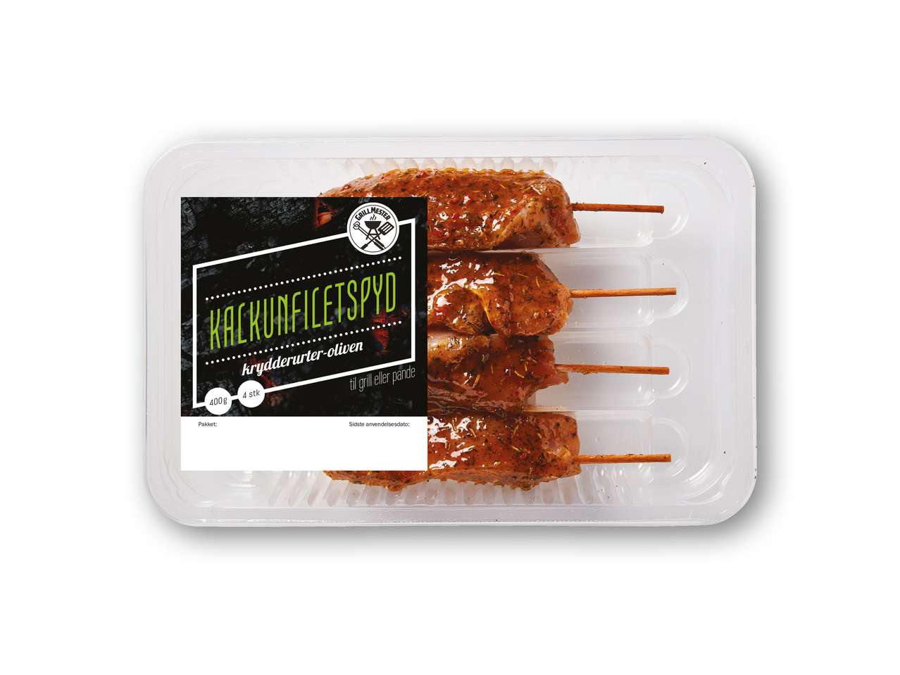 GRILLMESTER Kalkunfiletspyd