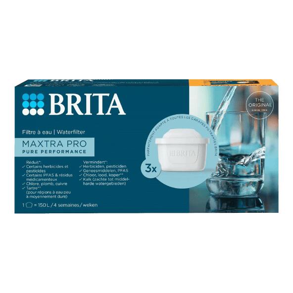 BRITA(R) 				Cartouches filtrantes maxtra pro, 3 pcs