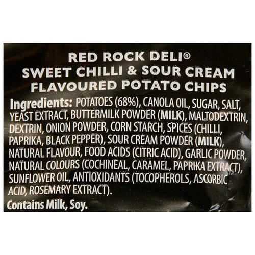 Sweet Chilli & Sour Cream Chips 165g