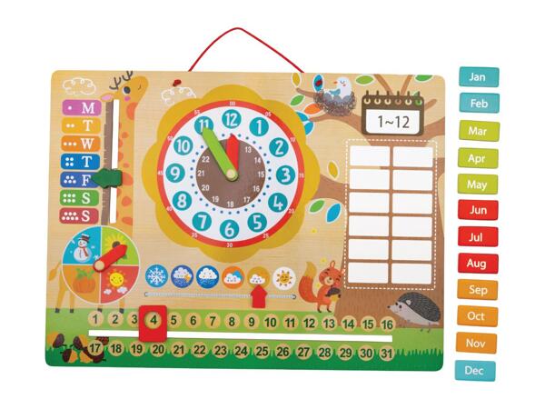 Playtive Magnetic Clock - 14 Pieces