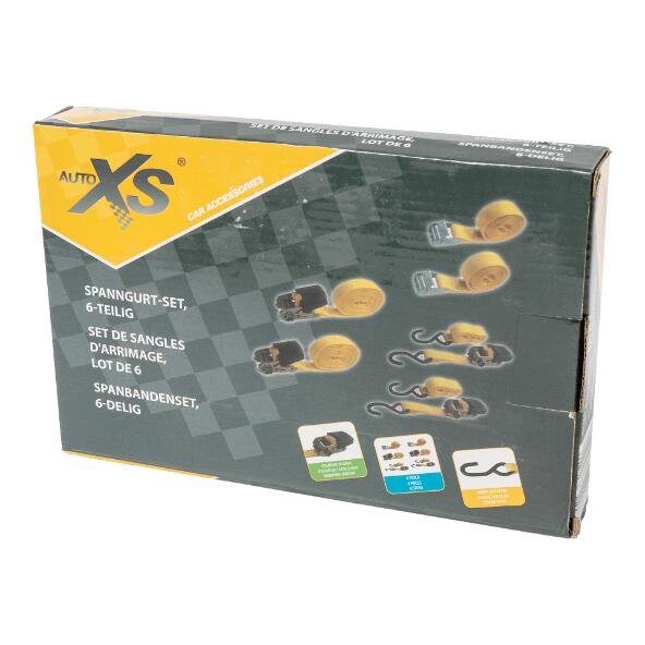 AUTOXS(R) Lot de sangles d'arrimage
