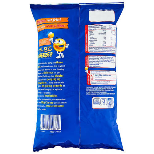 Cheezels Cheese 190g