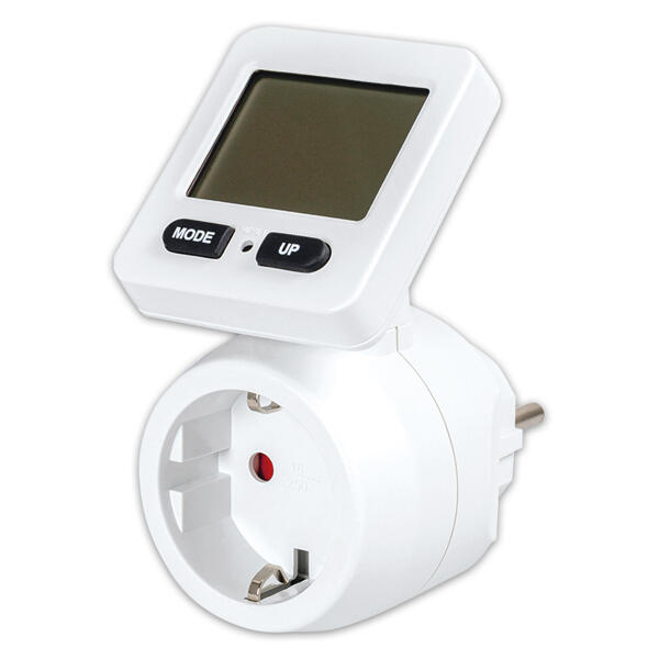 Steckdosenadapter mit Stromzähler