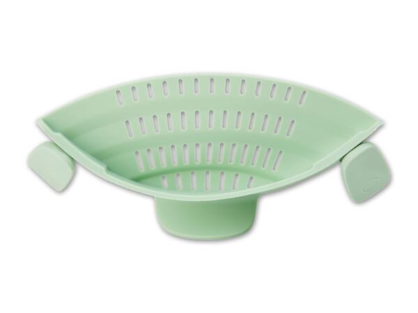 Abgießhilfe/​Topfuntersetzer/​Topfhandschuh