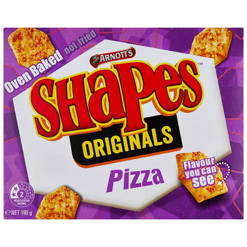 Shapes Pizza 190g