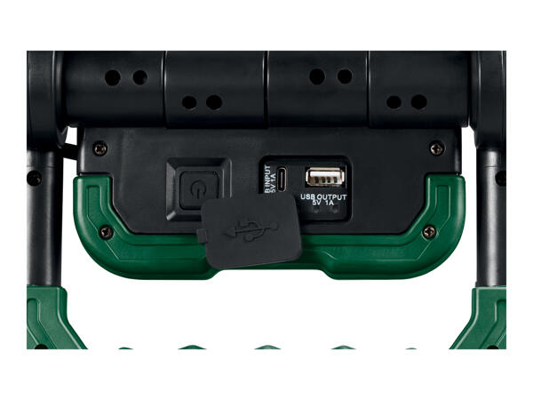 Parkside LED Work Light with Power Bank