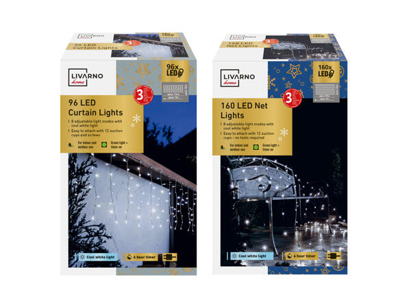 LED-ljusgardin/-nät